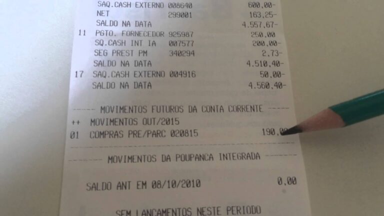 Como Ler e Interpretar Seu Extrato de Conta Bancária com Eficiência