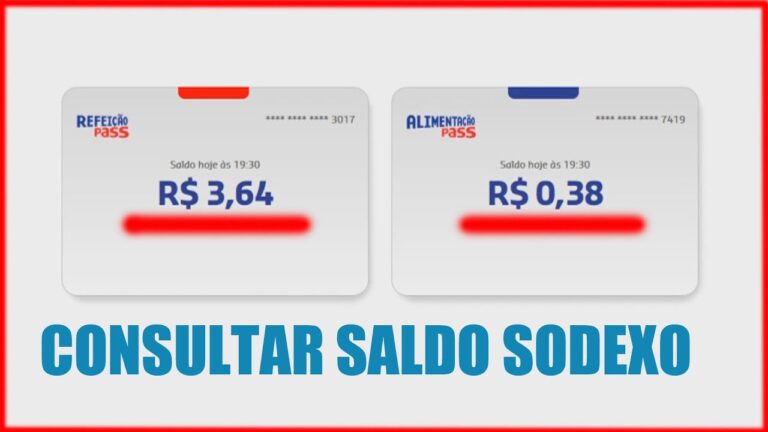 Como Consultar o Saldo do Cartão Sodexo Refeição