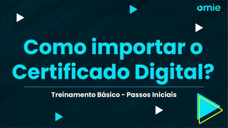 Guia Prático para Importar um Certificado Digital
