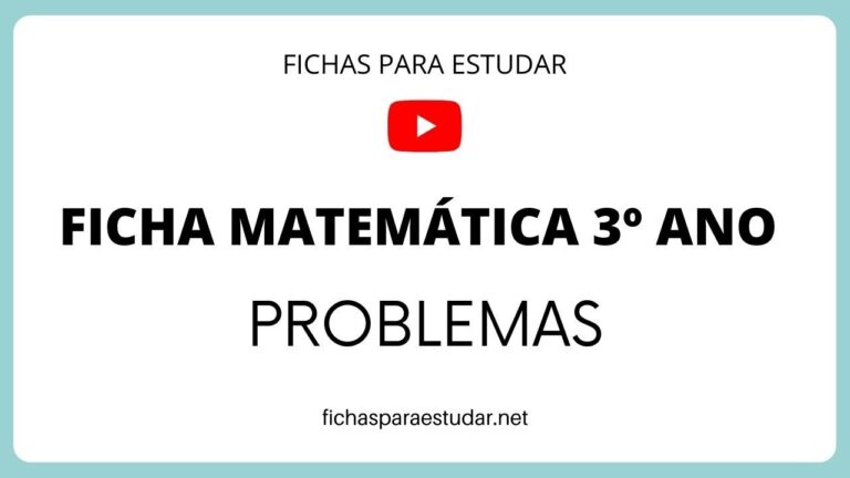 Fichas de Português para Impressão do 3º Ano