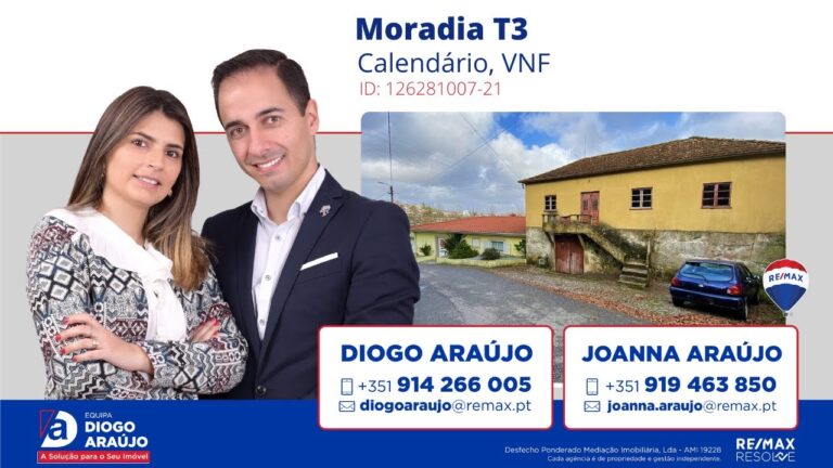 Moradia em Famalicão: Retomada de Banco