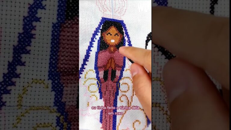 Ponto Cruz: A Arte de Nossa Senhora de F&aacute;tima