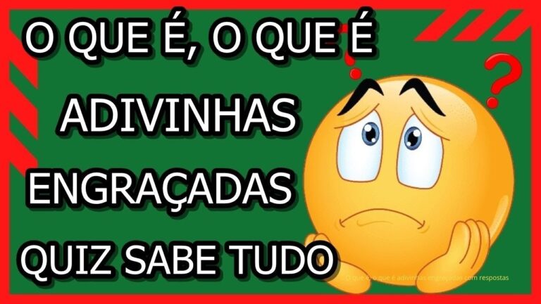 O Que É e O Que É: Entenda a Diferença com Respostas Claras