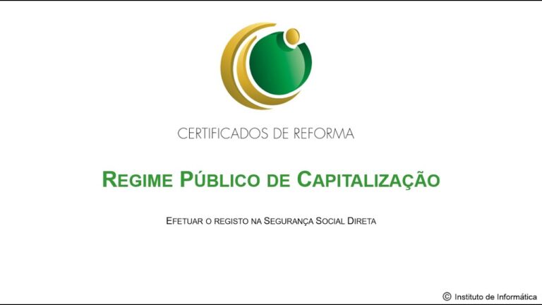 Entendendo o Regime Público de Capitalização