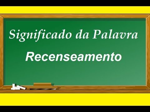 Entendendo o Significado do Recenseamento