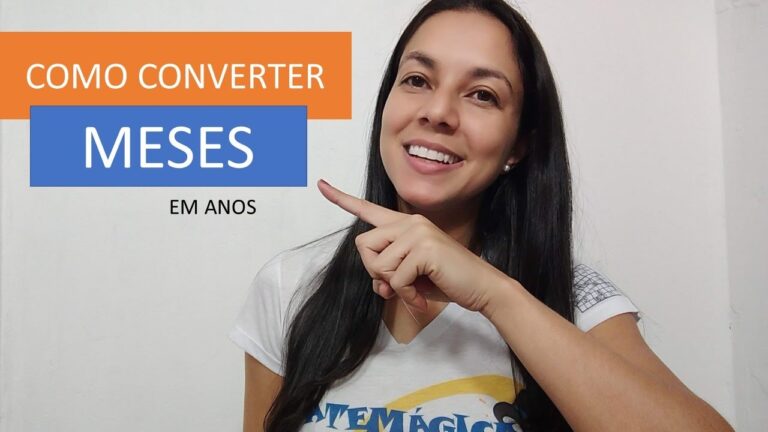 Convers&atilde;o de 36 Meses em Anos