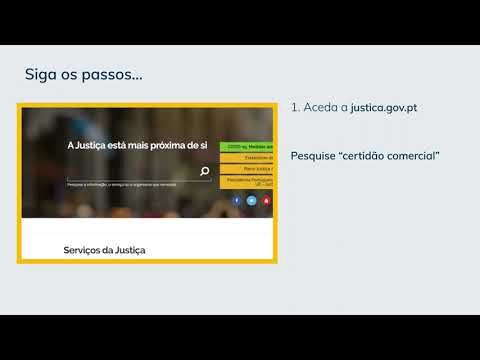 Como Obter o Código de Acesso da Certidão Permanente