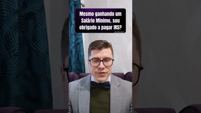 Ordenado Mínimo e Desconto do IRS: Entenda as Implicações Fiscais